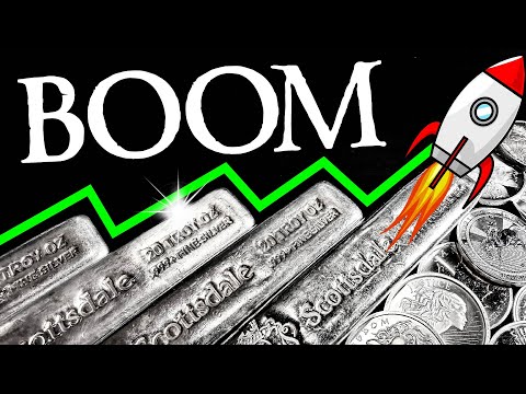 Видео: Цена на серебро резко выросла — серебро по $50 долго не продержится 👀