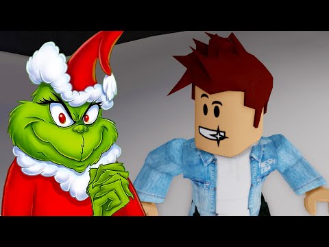 Видео: ГРИНЧ похититель Рождества vs Кида в Роблокс 🤢 The Grinch STORY Roblox