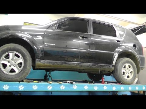 Видео: SsangYong Rexton. полу ФИНИШ.