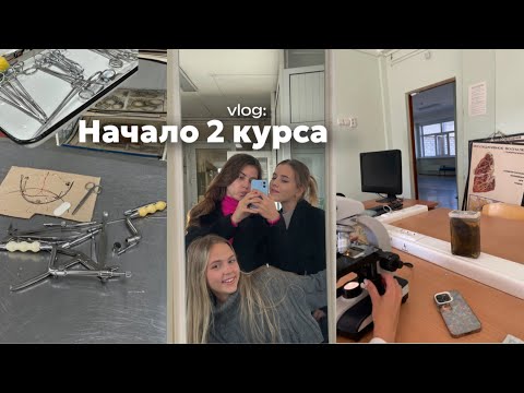 Видео: VLOG: начало 2 курса стомата 🦷🫣 // Что изменилось? // Новые предметы 📚