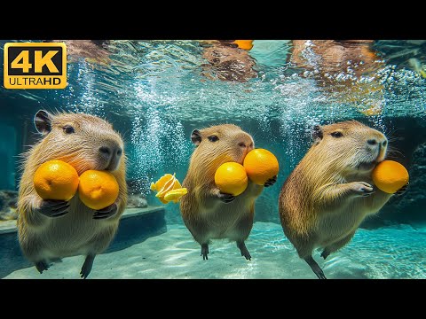 Видео: Очаровательные Детеныши 4K 🍀 | Милые Животные Чудеса Природы & Спокойная Музыка