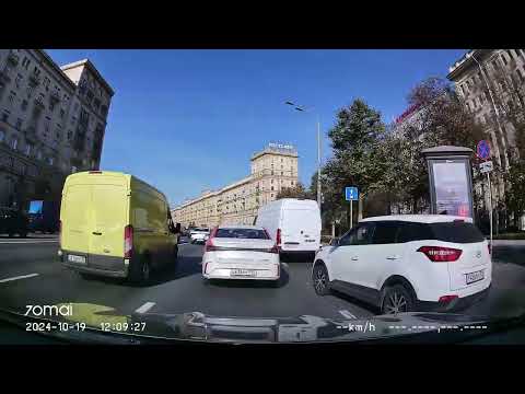 Видео: Driving in Moscow agglomeration: Текстильщики - Химки 19/10/2024 (timelapse 4x)