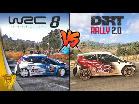 Видео: Сравнение WRC 8 и Dirt Rally 2.0