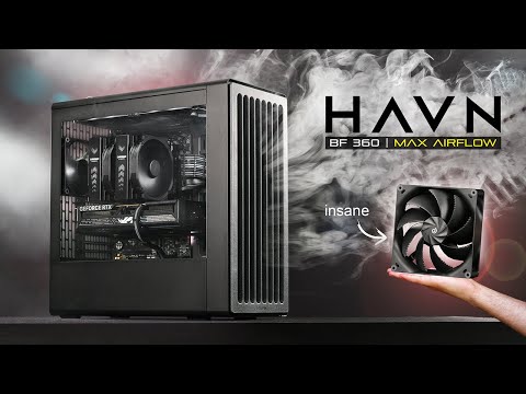 Видео: HAVN BF 360 Flow: лучший корпус для ПК с точки зрения воздушного потока в 2025 году? | Сборка ПК ...