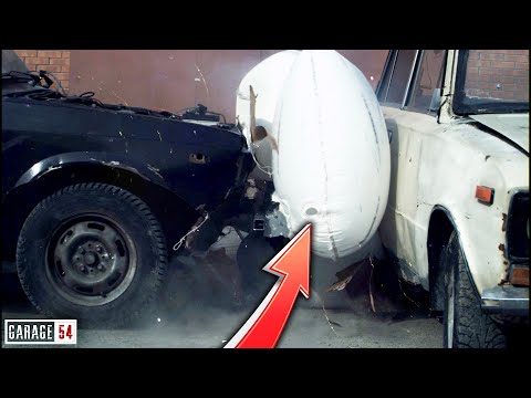 Видео: ПОДУШКИ БЕЗОПАСНОСТИ в БАМПЕР = ЦЕЛОЕ АВТО ПОСЛЕ ДТП