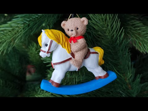 Видео: Лошадки 2026 🐎/Ёлочные игрушки из гипса