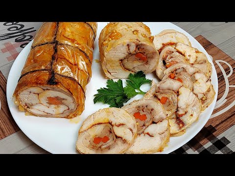 Видео: ВЫ ЗАБУДЕТЕ О КОЛБАСЕ!!! КУРИНЫЙ РУЛЕТ ИЗ ЦЕЛОЙ КУРИЦЫ!!!🍗🍗