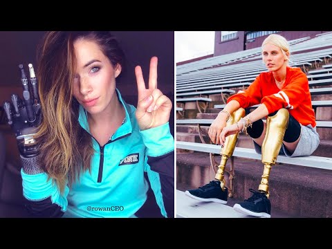 Видео: ДЕВУШКИ-КИБОРГИ. Топ 7 необычных моделей киборгов планеты Земля. Девушка с золотыми ногами.