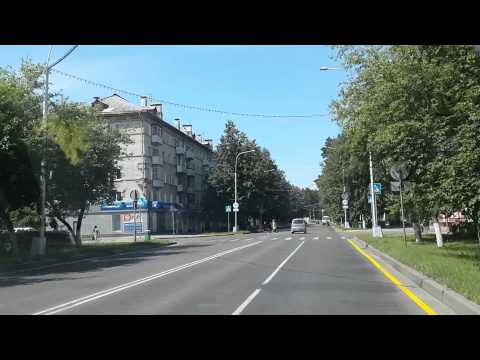 Видео: Сибирские просторы. Северск. По городу на авто.