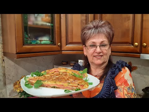 Видео: Завтрак для ленивых - всё сложила в сковороду и на плиту. ИЗ ЛАВАША!
