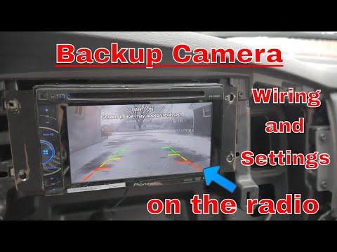 Видео: Как подключить камеру заднего вида к магнитоле/экрану приборной панели и какие настройки использо...