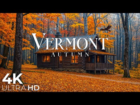Видео: 🍂Vermont 4K — самое красивое осеннее видео в Вермонте в 4K UHD🍂