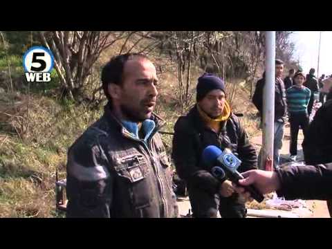 Видео: Дивиот пазар под Кале се премести на улицата – целосно блокиран сообраќајот