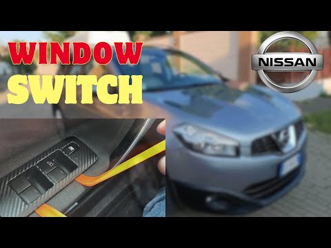 Видео: Замена переключателя стеклоподъемника Nissan Qashqai J10 всего за 10 минут
