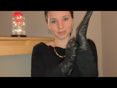 Видео: ASMR in Russian & Swedish (Русский & Svenska) + Black Gloves