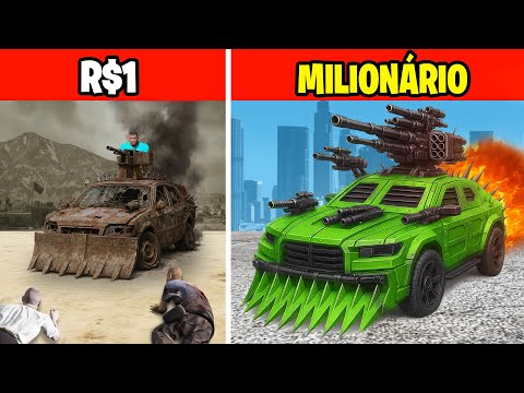 Видео: МАШИНА ЗОМБИ от 1 РУБЛЯ до МИЛЛИОНЕРА в GTA 5!