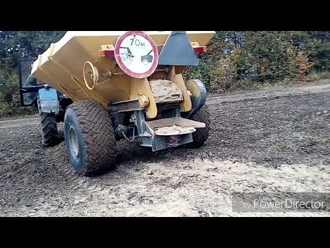 Видео: МТЗ + РУМ раскисленния почвы дефикатом
