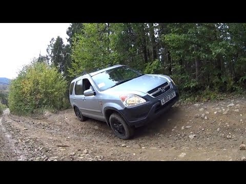 Видео: Горы и Honda - кто сильнее? Второе поколение взбирается в горы.