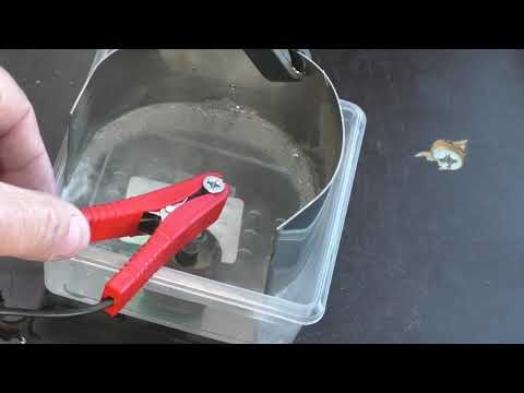 Видео: Простое и быстрое удаление хрома с латунной детали.