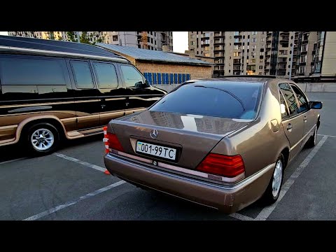 Видео: ЛЕГЕНДА: Mercedes-Benz W140 ИЮЛЬ1991 год ПЕРВЫЙ ВЫПУСК