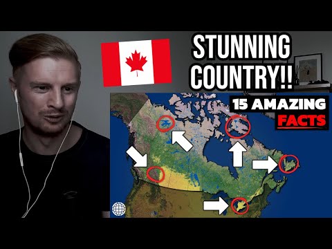 Видео: Реакция на 15 удивительных географических фактов о Канаде