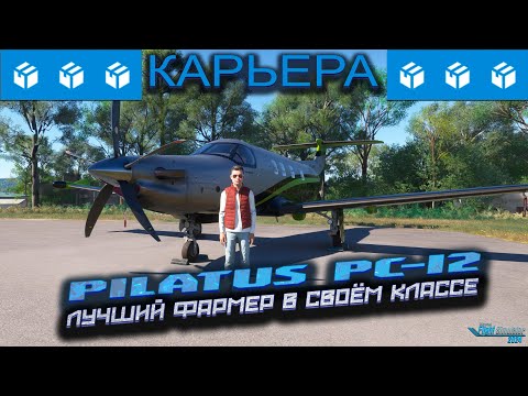 Видео: Карьера. Лучший для заработка Pilatus PC-12  / Серия №14 / MSFS 2024