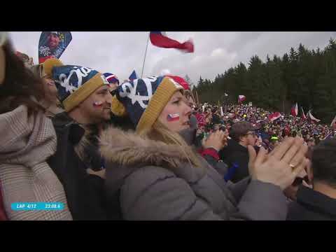 Видео: Біатлон. Чемпіонат Світу 24. Естафета (Жінки). Нове Мєсто (Чехія)