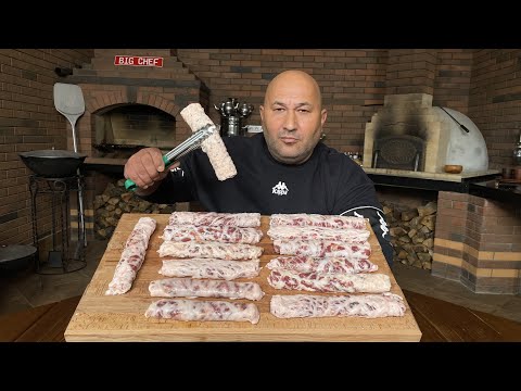 Видео: Коровьи Купаты на Барбекю!!! Это должен попробовать каждый!!!