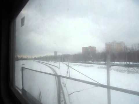 Видео: ED2T Mytiszczi - Moskwa bez przystanków / ЭД2Т Мытищи - Москва без остановок