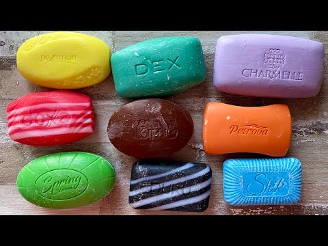 Видео: ASMR Soap cutting | Soap Carving|Резка мыла  | ASMR