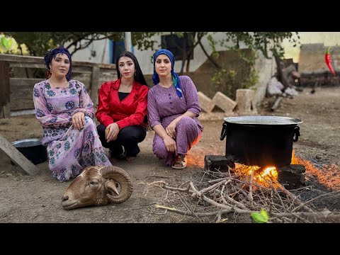 Видео: Как приготовить баже и рысаков на открытом огне 🔥 Деревенская кулинария