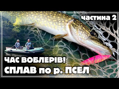Видео: ✅️ЦЯ РІЧКА КИШИТЬ ЩУКОЮ! ЯК піймати ЩУКУ в ДУЖЕ ПРОЗОРІЙ ВОДІ🔥 ТВІЧІНГ🎣 Сплав по р. ПСЕЛ.  Частина 2