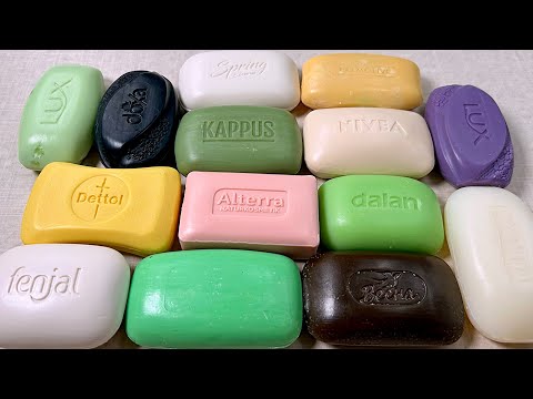 Видео: ASMR soap cutting 💜 Резка мыла АСМР