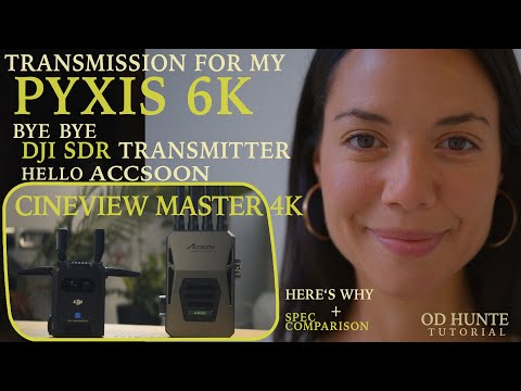 Видео: Передача для моего PYXIS 6K. Прощай, передатчик DJI SDR. Привет, Accsoon Cineview Master 4K. Вот ...