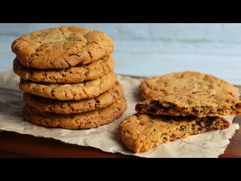 Видео: Не покупаю больше в магазине, а делаю их дома! ТЯГУЧИЕ ПЕЧЕНЬЯ "АМЕРИКАНЕР" с шоколадной крошкой.