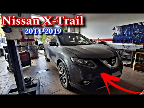 Видео: Nissan X-Trail Как снять передний бампер 2014-2019