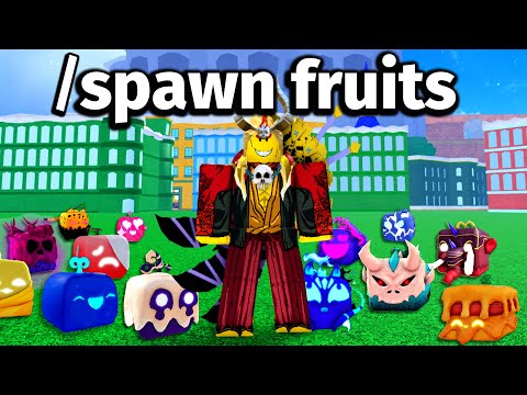 Видео: Я получил административные команды в Blox Fruits