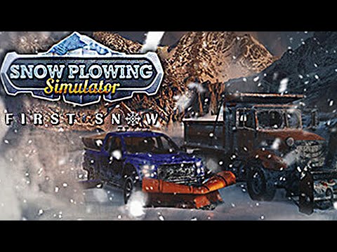 Видео: snow plowing simulator убираем снег #2