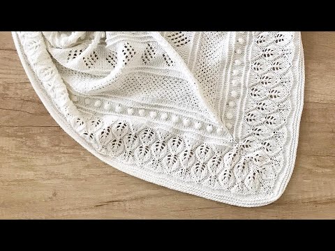 Видео: БАКТУС спицами. Семь разных узоров. Часть 2