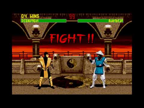 Видео: Mortal Kombat 2 - Прохождение  / Walkthrough (HD) - #Scorpion - (Sega)