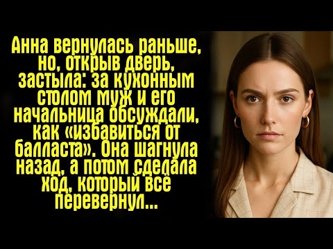 Видео: Анна вернулась раньше, но, открыв дверь, застыла- за кухонным столом муж и его начальница....