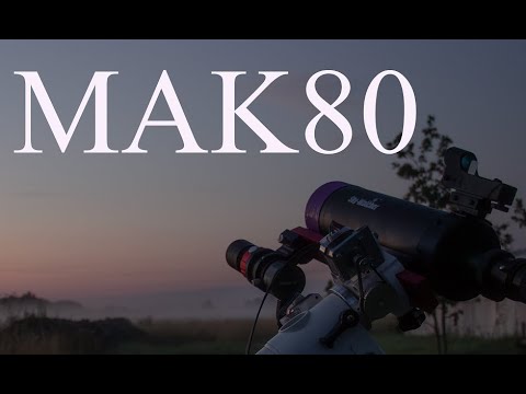 Видео: Обзор на телескоп MAK80