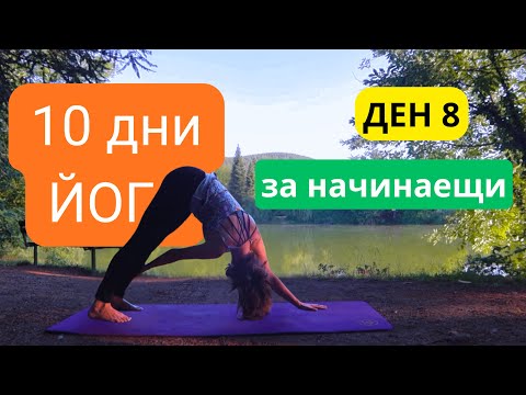 Видео: Йога за баланс и вътрешна хармония I Ден 8 - Йога предизвикателство за начинаещи