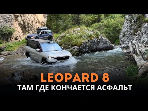 Видео: LEOPARD 8, там где кончается асфальт! 