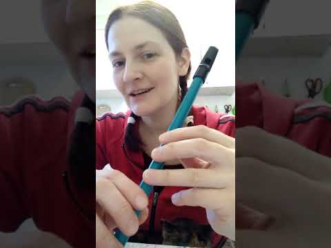 Видео: Урок 1 (дополнение) - как тин вистл держать в руках?