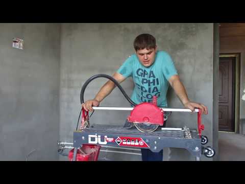 Видео: Обзор плиткореза(Rubi DU 200 EVO)
