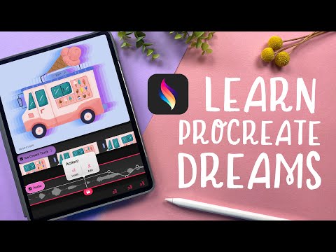 Видео: Изучите Procreate Dreams FAST: подробное пошаговое руководство для начинающих