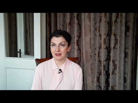 Видео: Урок грузинского языка 19.  ამბობს  говорит, ლაპარაკობს разговаривает,  სთქვა сказала(а)