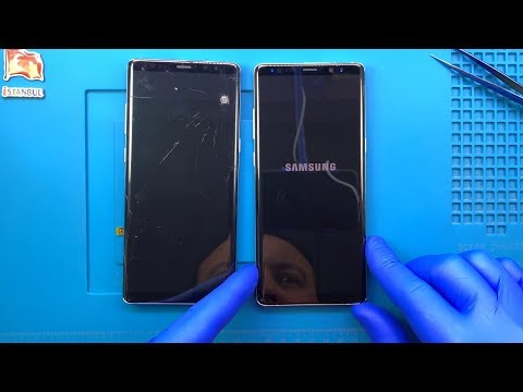 Видео: Замена экрана Samsung Galaxy Note 8