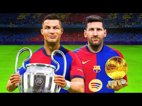 Видео: Я поставил Месси и Роналду в одну команду